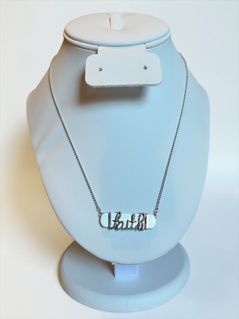 Keep Collective Faith Charm Pendant Necklace Cc Z